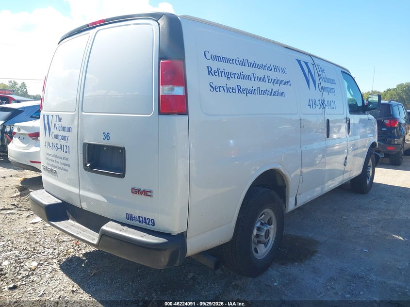 GMC SAVANA 2500 2019 VIN 1GTW7AFG1K1370211