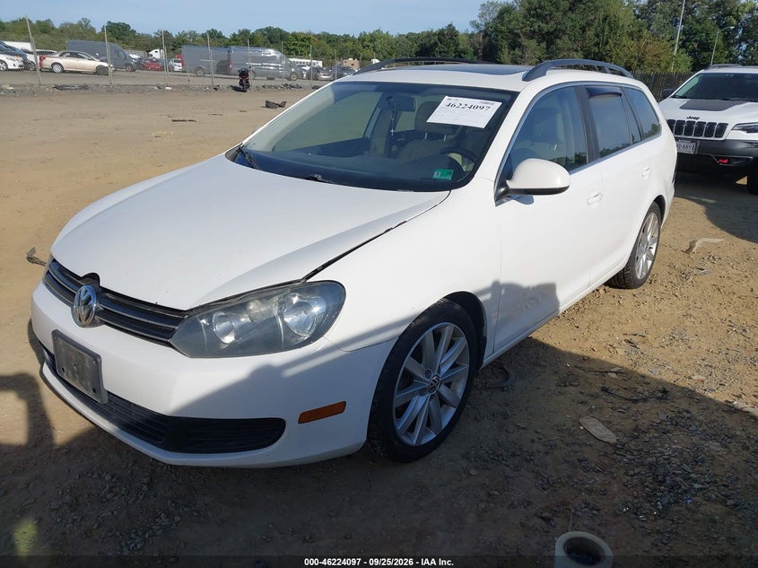 Vin: 3vwpl7aj7cm692486, lot: 46724085, volkswagen jetta sportwagen 2.0l tdi 20122