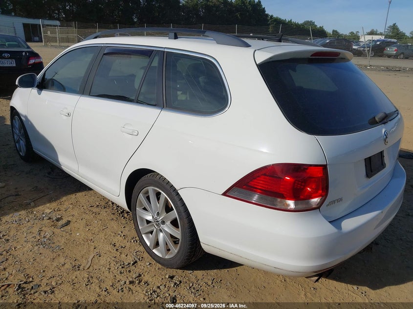 Vin: 3vwpl7aj7cm692486, lot: 46724085, volkswagen jetta sportwagen 2.0l tdi 20123