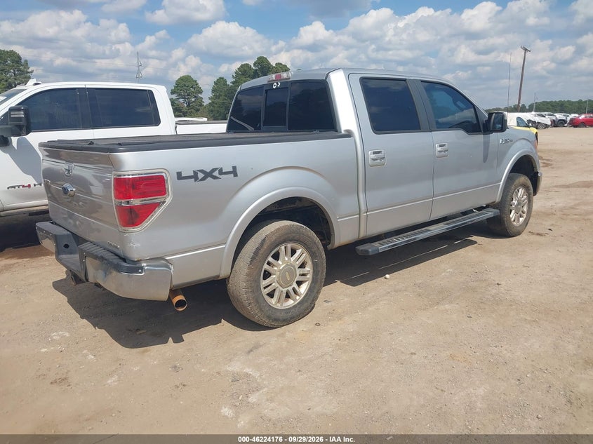 Vin: 1ftfw1ef2cfb14465, lot: 46724163, ford f-150 lariat 20124