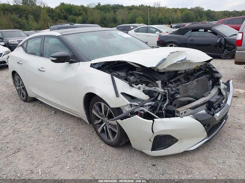 Vin: 1n4aa6dv0lc373400, lot: 46724193, nissan maxima sl xtronic cvt 2020 img_1