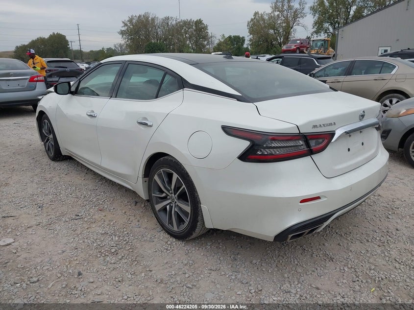Vin: 1n4aa6dv0lc373400, lot: 46724193, nissan maxima sl xtronic cvt 20203