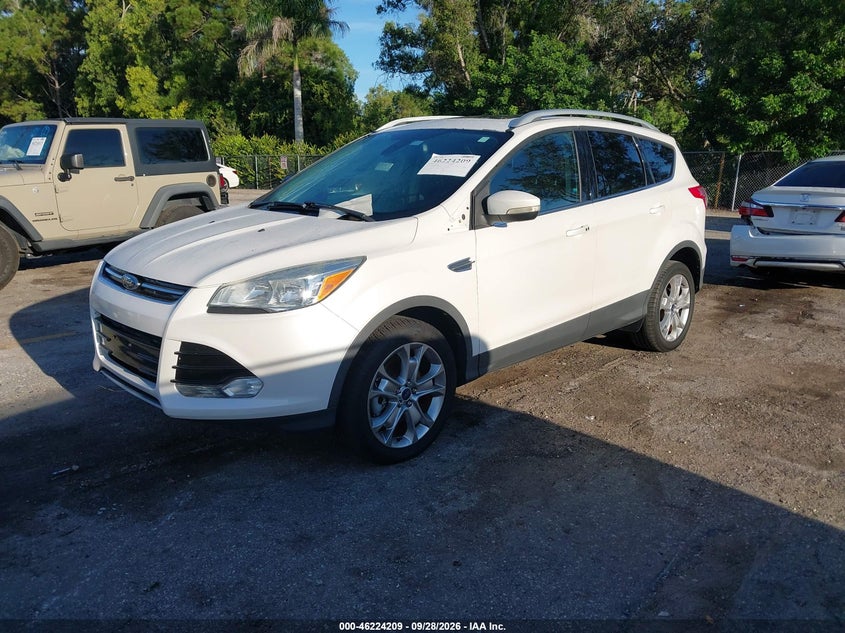 Vin: 1fmcu9jx6guc79809, lot: 46724196, ford escape titanium 20162
