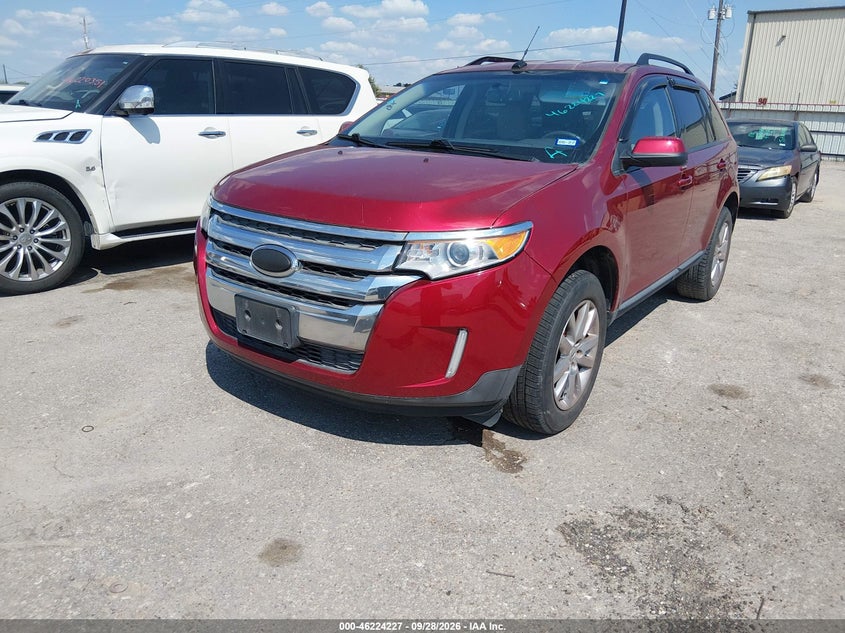 Vin: 2fmdk3jc9dbe33113, lot: 46724215, ford edge sel 20132