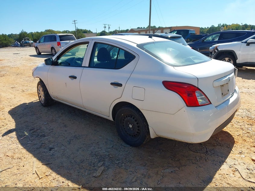 NISSAN VERSA 2019 VIN 3N1CN7AP1KL809244