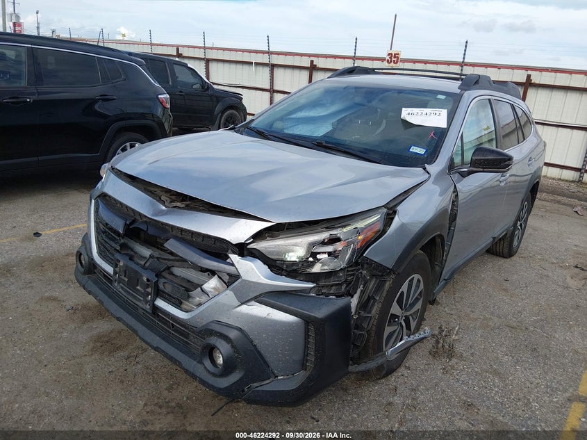 Vin: 4s4btacc8p3152284, lot: 46724280, subaru outback premium 20232