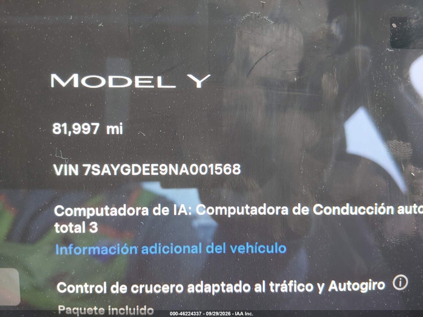 TESLA MODEL Y - zdjęcie 7