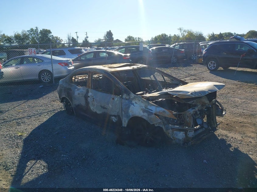 Vin: 19xfb2f89fe248812, lot: 46724336, honda civic ex 20151
