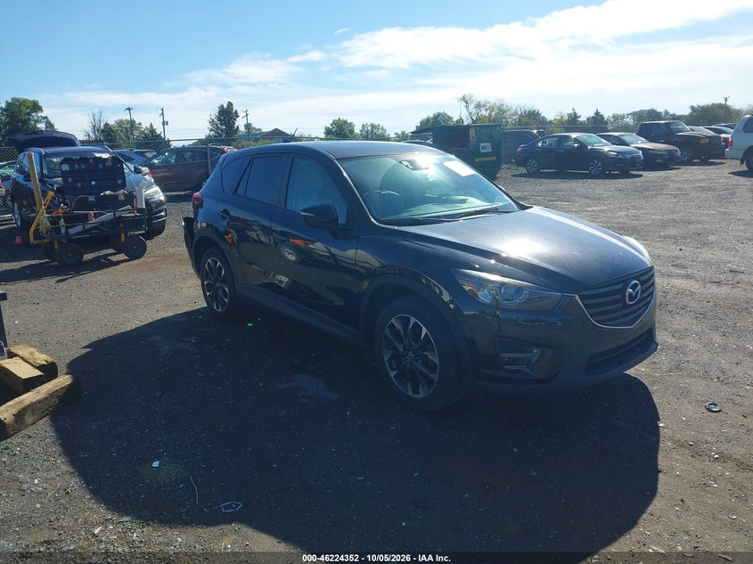 Vin: jm3ke4dy6g0904311, lot: 46724340, mazda cx-5 grand touring 2016 img_1