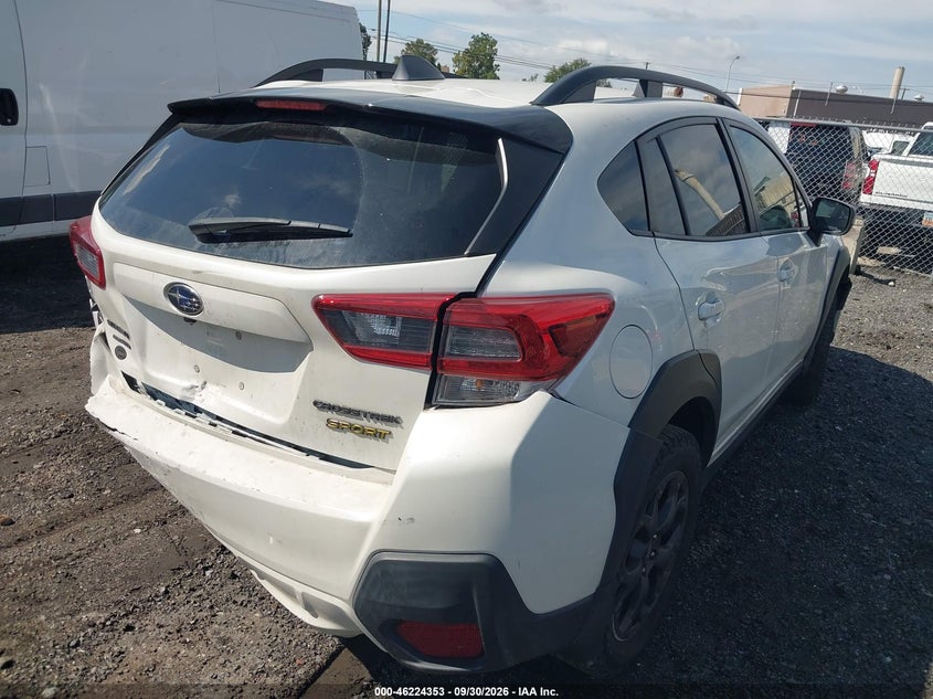 Vin: jf2gthsc4nh275330, lot: 46724341, subaru crosstrek sport 20224