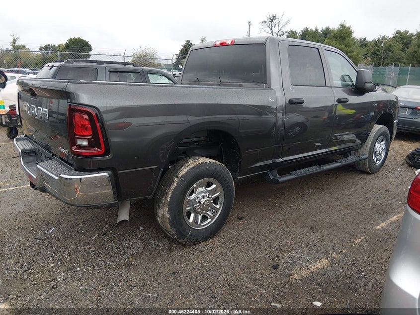 Vin: 3c6ur5cj4ng387977, lot: 46724393, ram 2500 tradesman  4x4 6'4 box 20224
