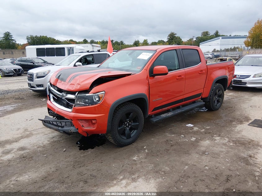Vin: 1gcgtce38g1317863, lot: 46724424, chevrolet colorado lt 20162