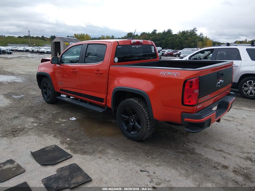 Vin: 1gcgtce38g1317863, lot: 46724424, chevrolet colorado lt 20163