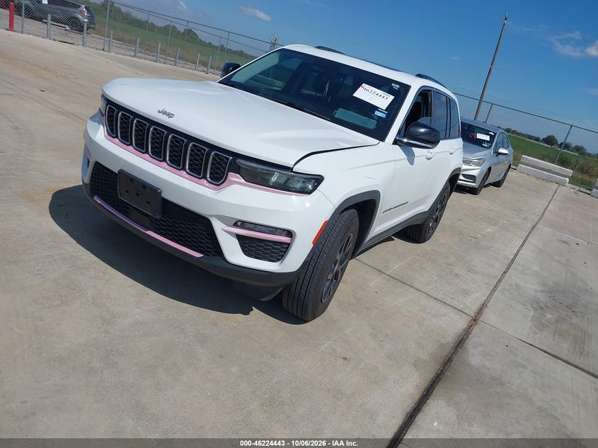 Vin: 1c4rjgbg2n8581551, lot: 46724431, jeep grand cherokee limited 4x2 20222