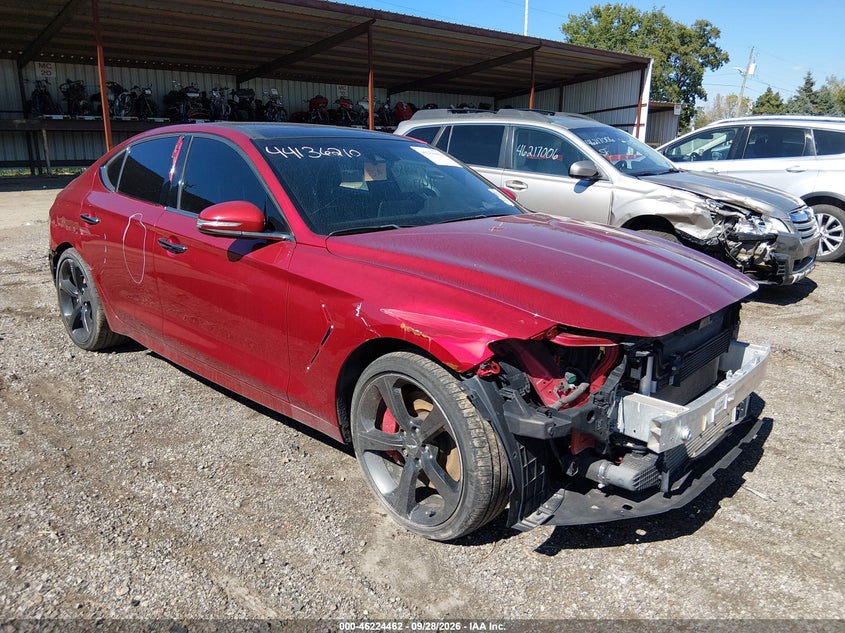 Vin: kmtg34le6ku034560, lot: 46724450, genesis g70 3.3t advanced 2019 img_1