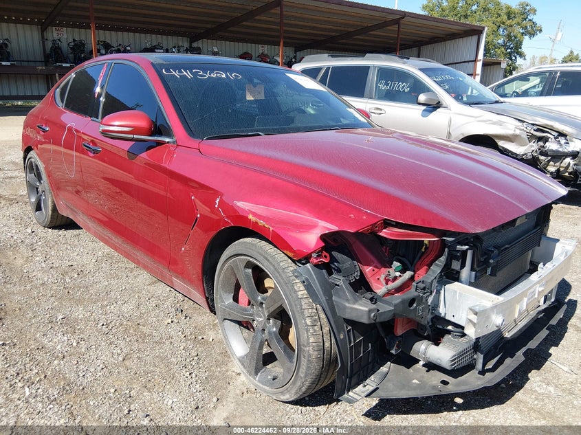 GENESIS G70 2019 VIN KMTG34LE6KU034560