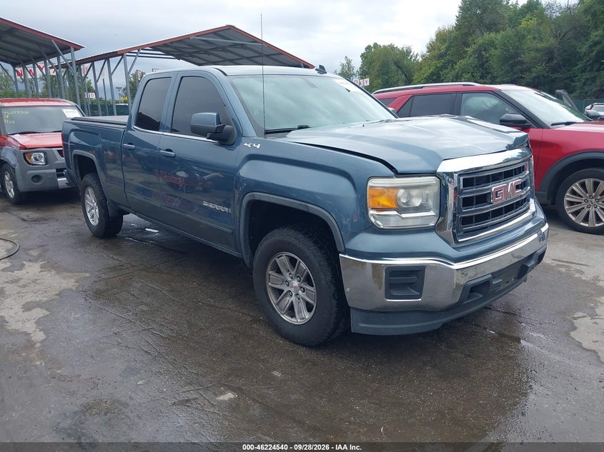 2014 GMC Sierra 1500 Sle, Front, IAAI, VIN 1GTV2UEH4EZ256117