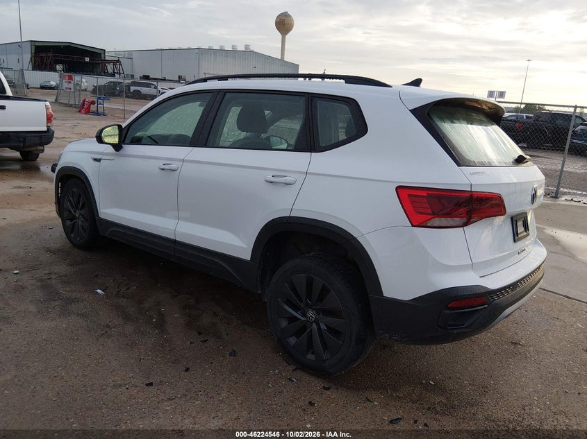 Vin: 3vvcx7b29nm036260, lot: 46724534, volkswagen taos 1.5t s 20223
