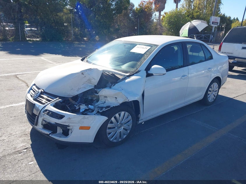 Vin: 3vwjz7aj6am017259, lot: 46724617, volkswagen jetta s 20102