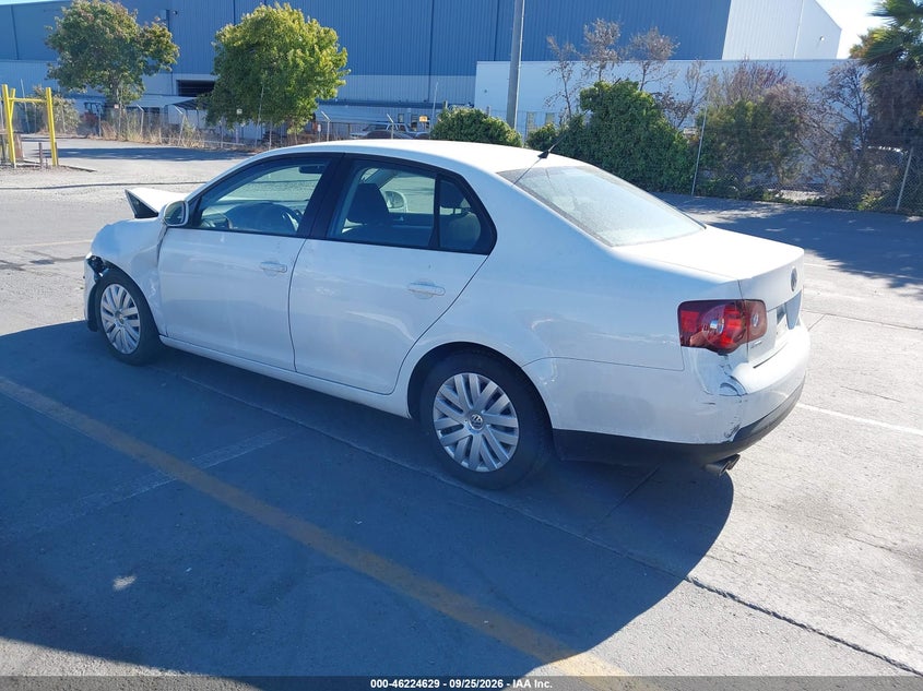 Vin: 3vwjz7aj6am017259, lot: 46724617, volkswagen jetta s 20103