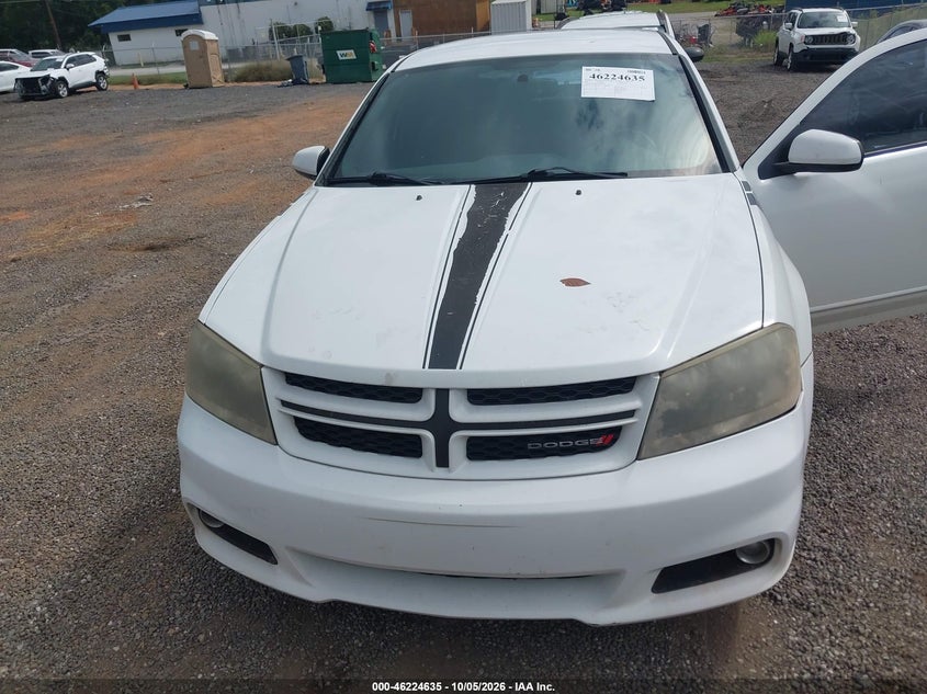 DODGE AVENGER 2013 VIN 1C3CDZBG3DN562925