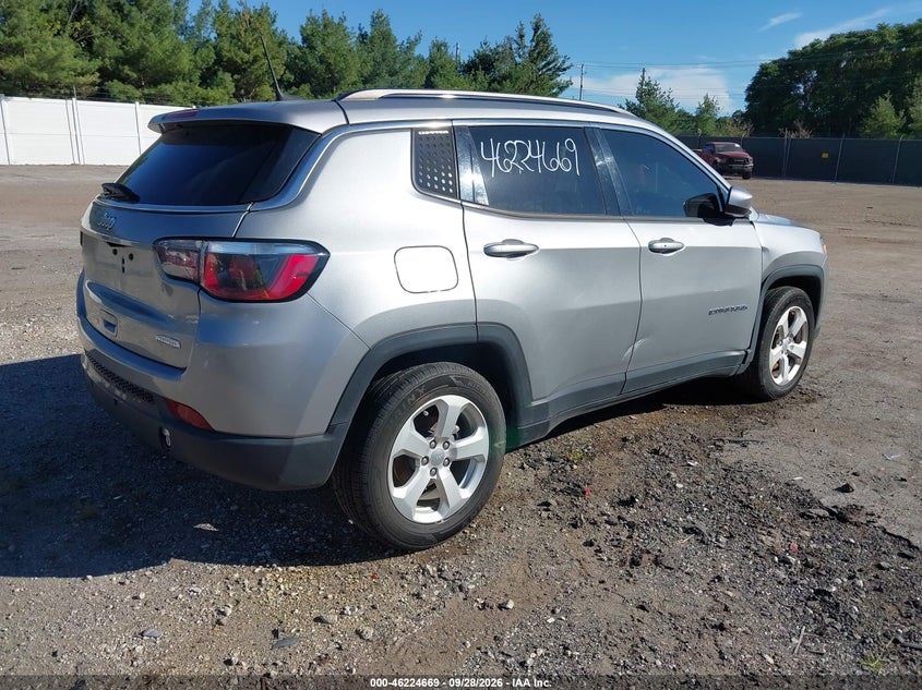 Vin: 3c4njcbbxkt727252, lot: 46724657, jeep compass latitude fwd 20194