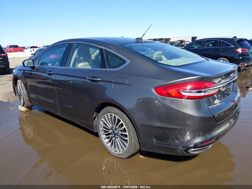 Vin: 3fa6p0h91hr141461, lot: 46724658, ford fusion se 20173