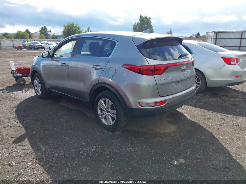 Vin: kndpmcac6k7616177, lot: 46724673, kia sportage lx 20193