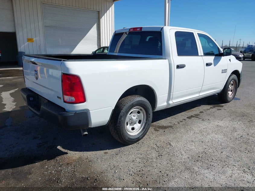 Vin: 1c6rr6kg4hs819921, lot: 46724687, ram 1500 tradesman  4x2 5'7 box 20174
