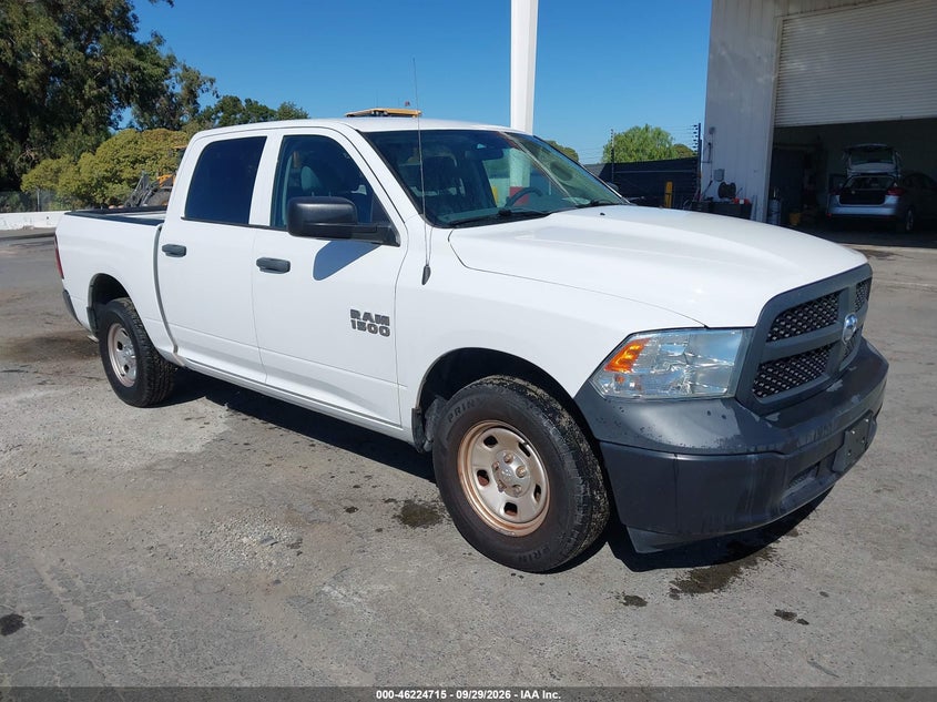Vin: 1c6rr6kg3js271643, lot: 46724703, ram 1500 tradesman  4x2 5'7 box 20181