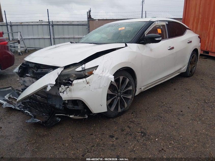 Vin: 1n4aa6ap6gc419680, lot: 46724706, nissan maxima 3.5 sr 20162