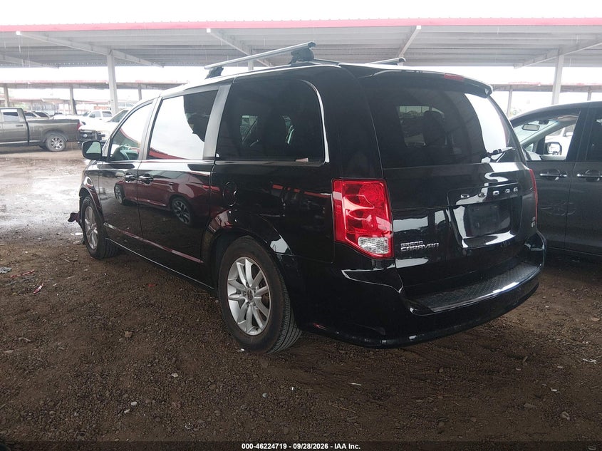 Vin: 2c4rdgcg2kr758542, lot: 46724707, dodge grand caravan sxt 20193