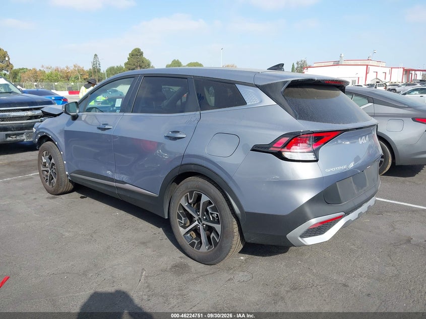 Vin: 5xyk33df8sg314718, lot: 46724739, kia sportage ex 20253