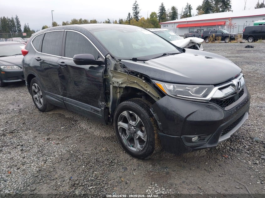 2019 Honda Cr-V Ex-L, Правый бок, IAAI, VIN 5J6RW2H83KA007091