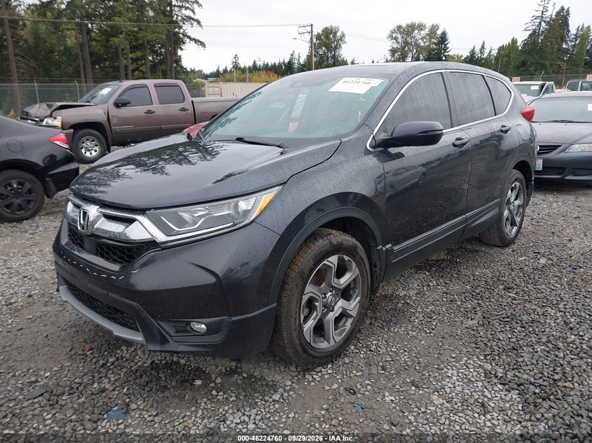 2019 Honda Cr-V Ex-L, Правый бок, IAAI, VIN 5J6RW2H83KA007091 — фото 2