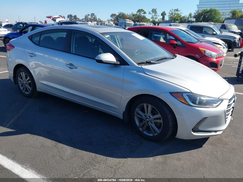Vin: 5npd84lf2jh244139, lot: 46724752, hyundai elantra value edition 20181