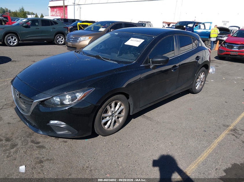 Vin: jm1bm1l7xe1181086, lot: 46724840, mazda mazda3 i touring 20142