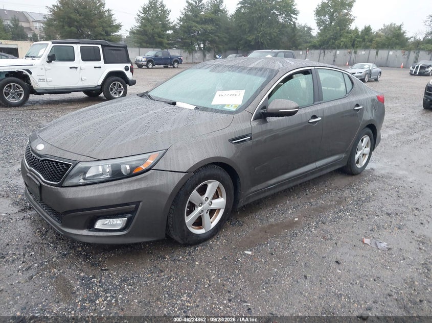 Vin: 5xxgm4a76eg268224, lot: 46724850, kia optima lx 20142