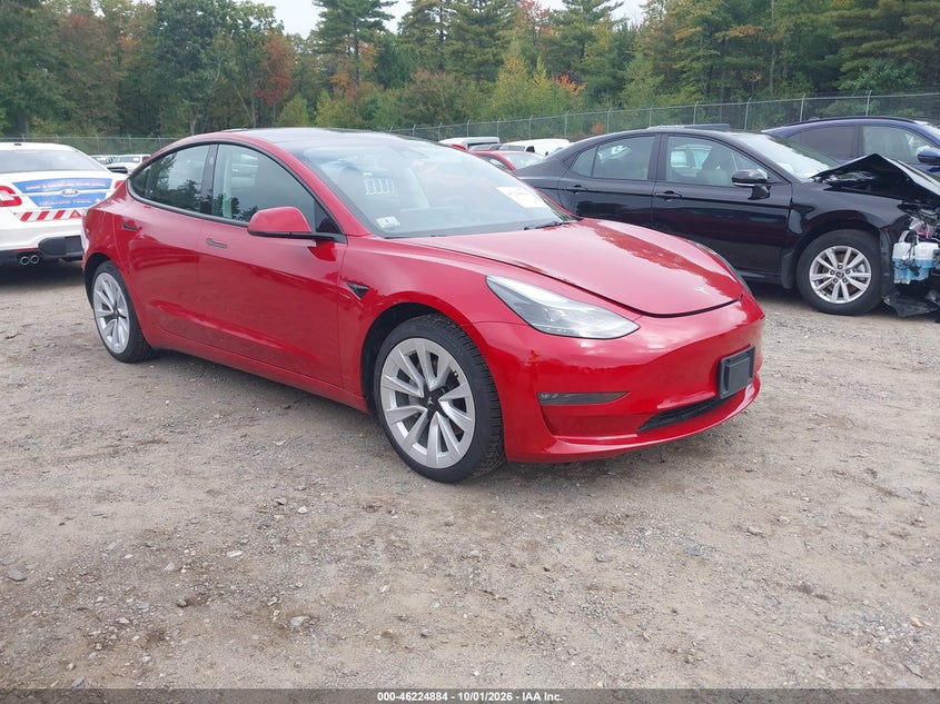 Vin: 5yj3e1eb2pf599350, lot: 46724872, tesla model 3 long range dual motor all-wheel drive 2023 img_1