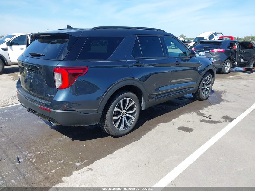 Vin: 1fmsk8kh0rga64852, lot: 46724887, ford explorer st-line 20244