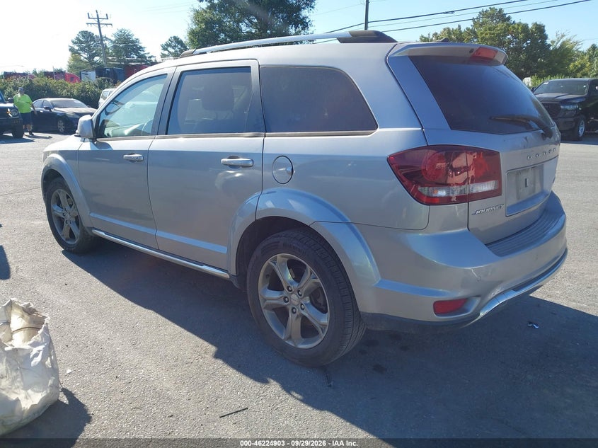 Vin: 3c4pdcgbxht612121, lot: 46724891, dodge journey crossroad plus 20173