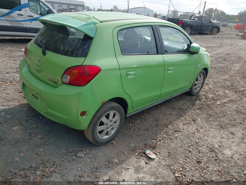 MITSUBISHI MIRAGE 2014 VIN ML32A4HJ0EH015197