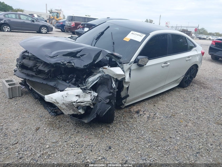2023 Honda Civic Sport, Front End, IAAI, VIN 2HGFE2F58PH528998 — photo 2