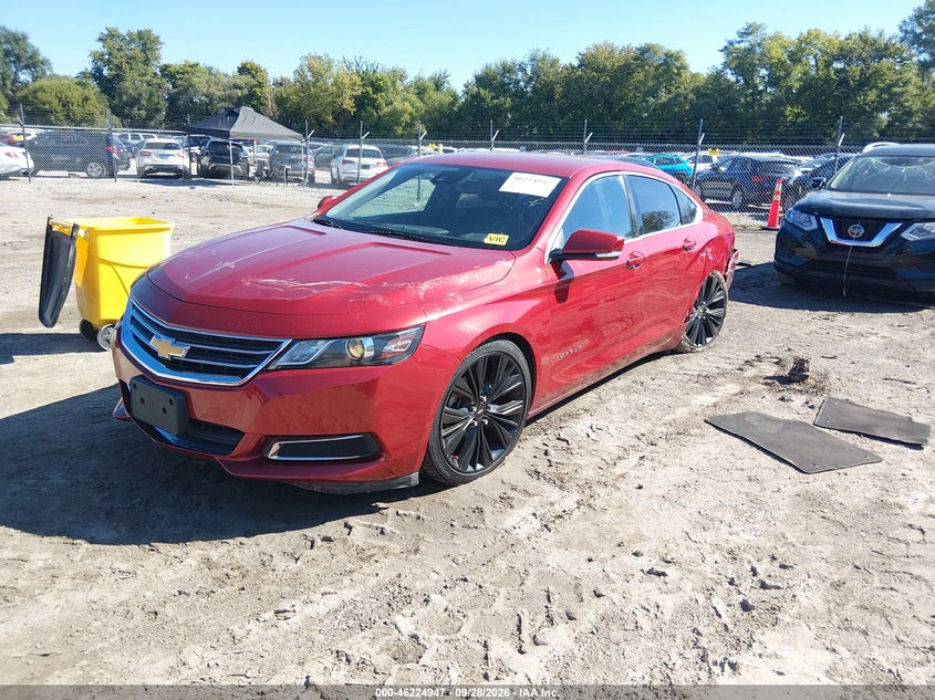 Vin: 2g1125s36f9182653, lot: 46724935, chevrolet impala 2lt 20152