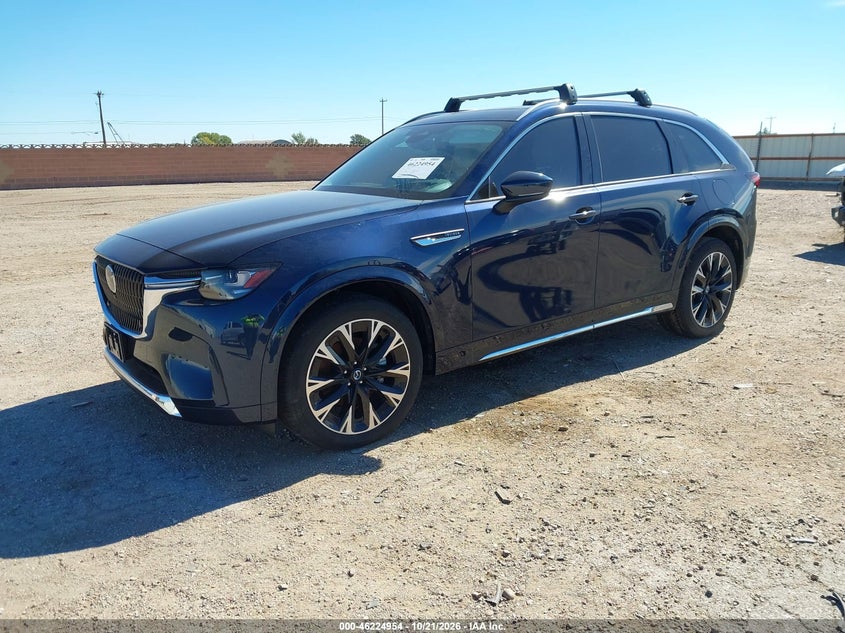 Vin: jm3kkdhc5s1215774, lot: 46724942, mazda cx-90 3.3 turbo s premium package 20252