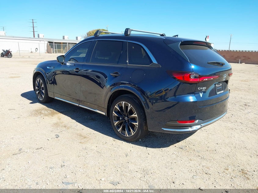 Vin: jm3kkdhc5s1215774, lot: 46724942, mazda cx-90 3.3 turbo s premium package 20253