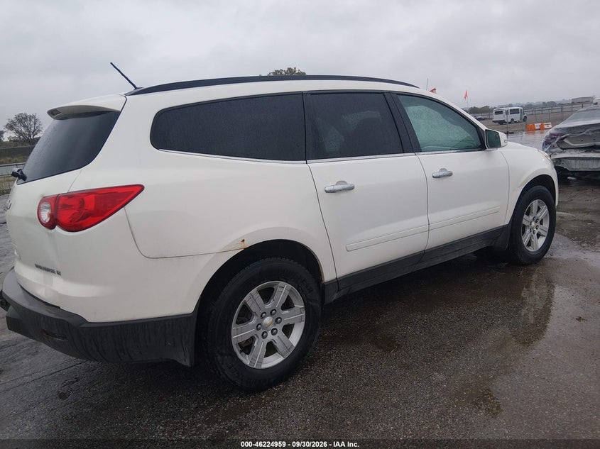 Vin: 1gnkvged4cj101210, lot: 46724947, chevrolet traverse 1lt 20124