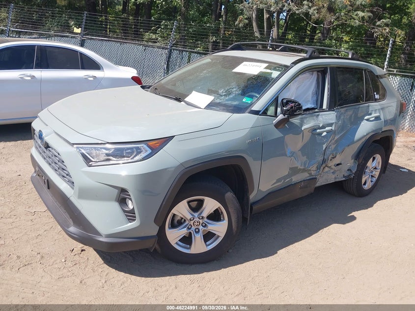 TOYOTA RAV4 HYBRID 2021 VIN JTMR6RFV4MD014141