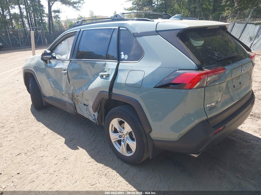 TOYOTA RAV4 HYBRID 2021 VIN JTMR6RFV4MD014141