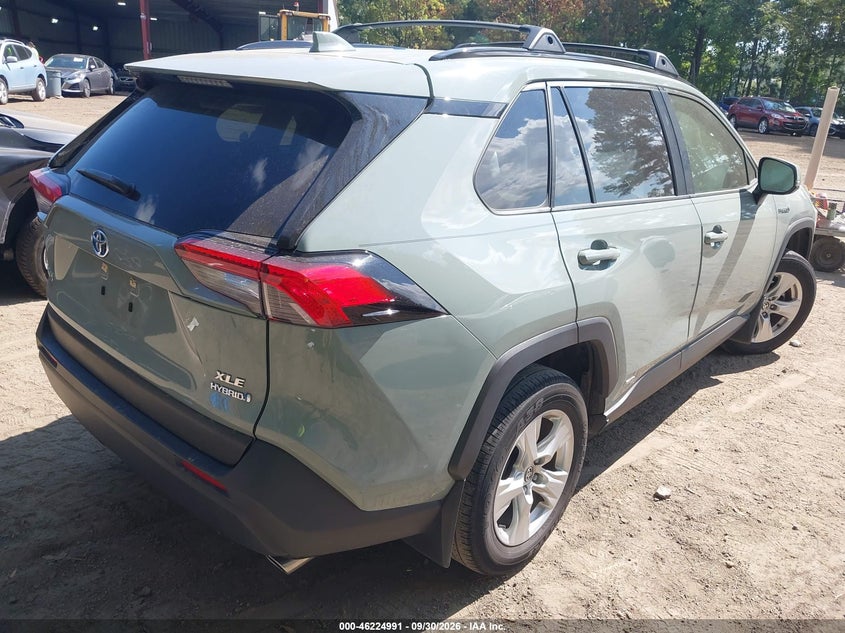 TOYOTA RAV4 HYBRID 2021 VIN JTMR6RFV4MD014141